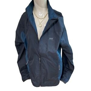 Women's Helly Hansen Windbreaker‎ Jacket Full Zip Lightweight Coat sz large